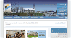 Desktop Screenshot of municipalite.saint-antonin.qc.ca